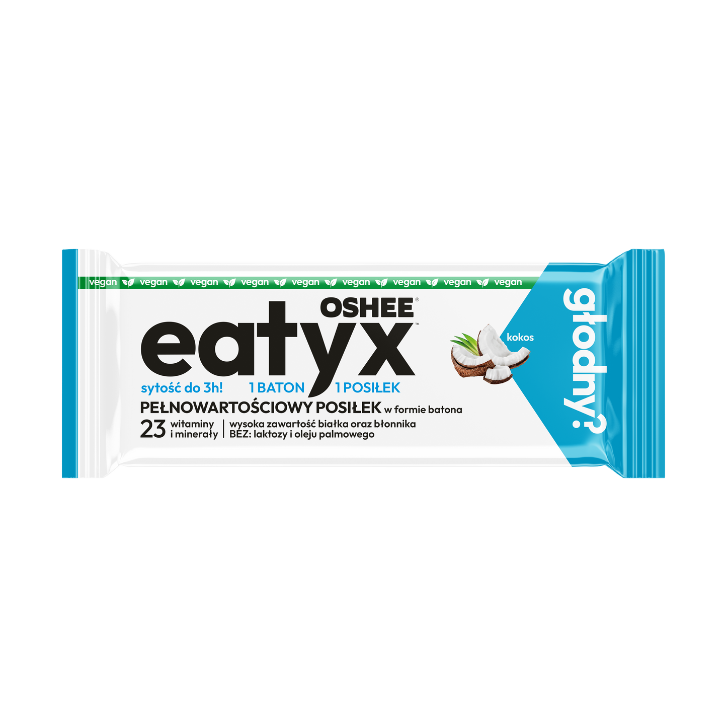 eatyx PEŁNOWARTOŚCIOWY POSIŁEK W FORMIE BATONA KOKOS 60g