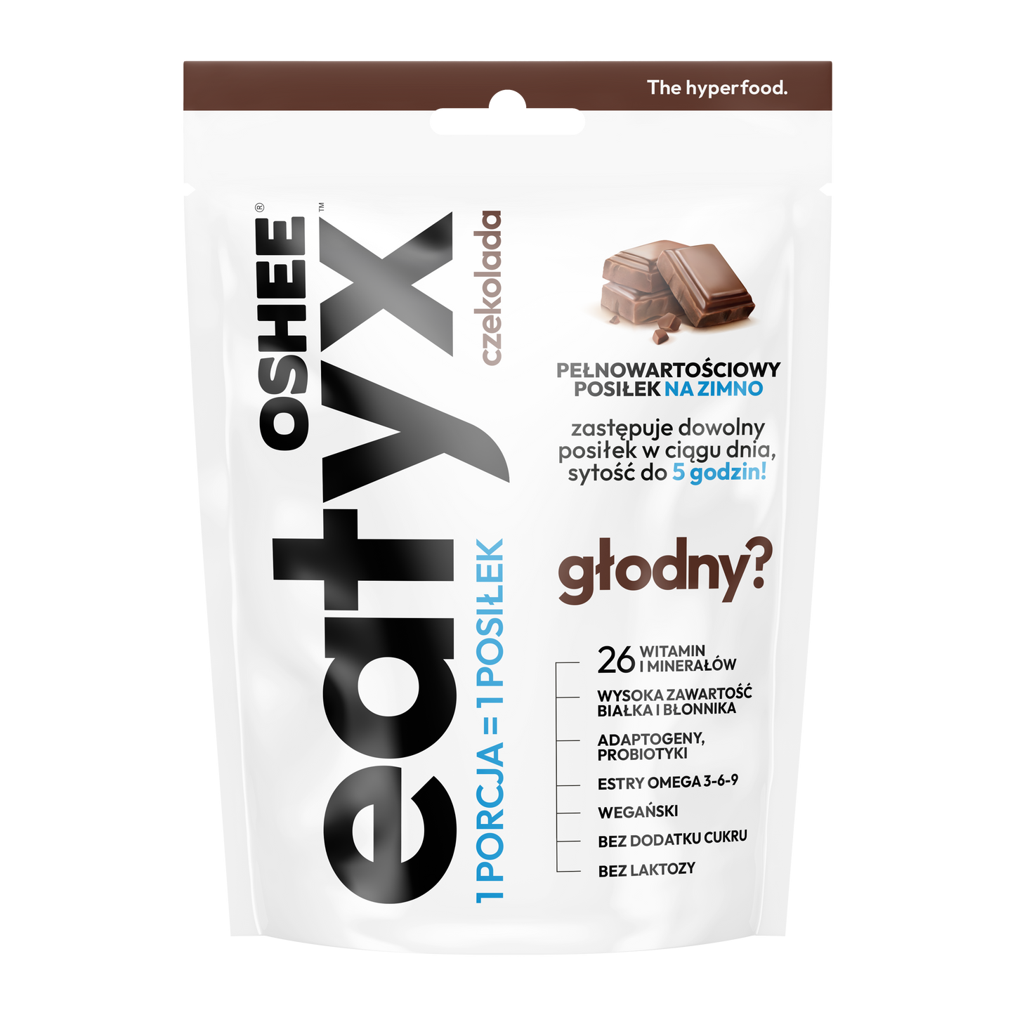 eatyx PEŁNOWARTOŚCIOWY POSIŁEK CZEKOLADA 90 g (1 porcja)