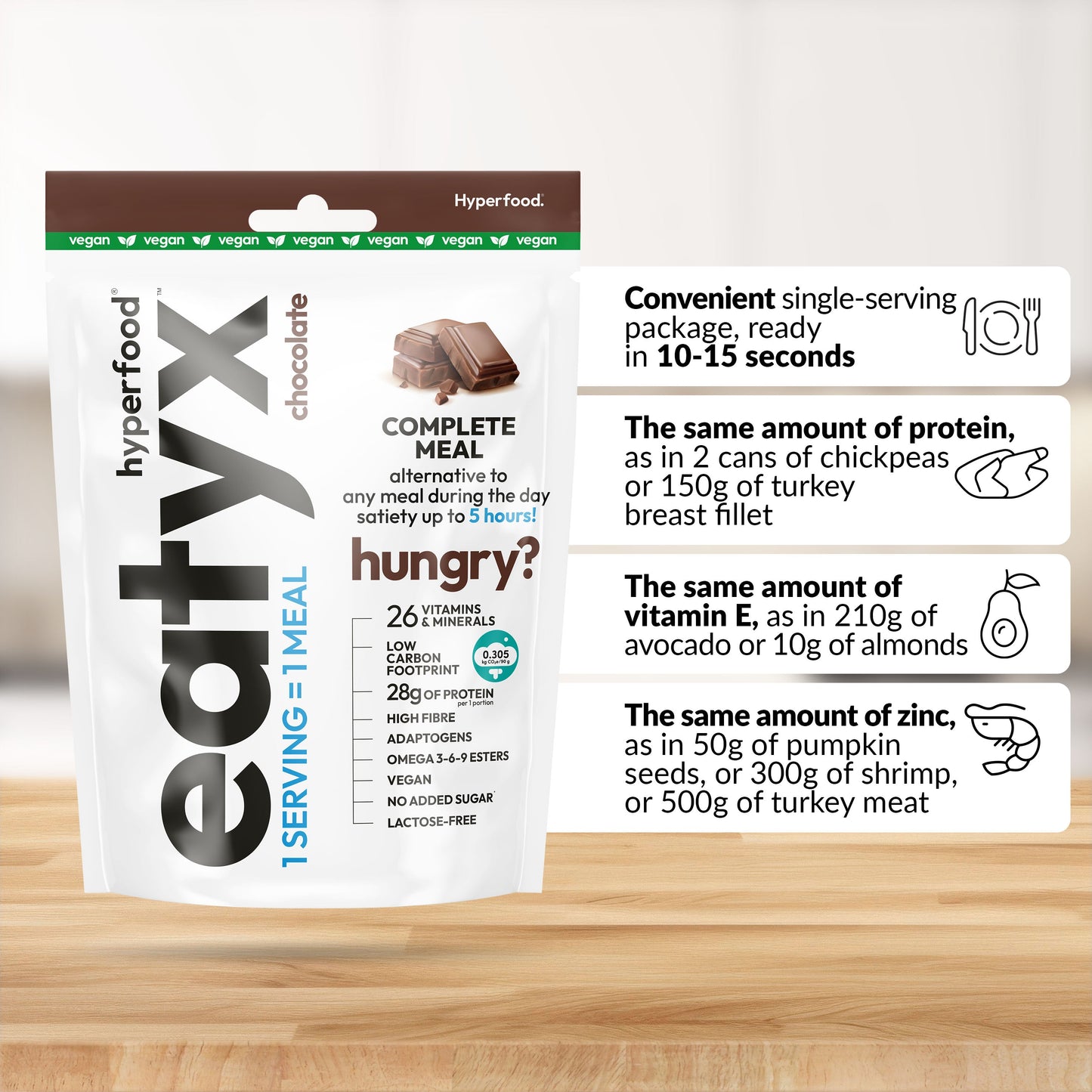 eatyx PEŁNOWARTOŚCIOWY POSIŁEK CZEKOLADA (1 porcja)
