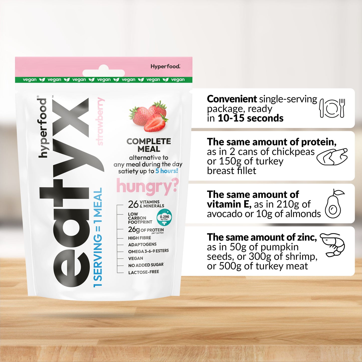 eatyx PEŁNOWARTOŚCIOWY POSIŁEK TRUSKAWKA (1 porcja)