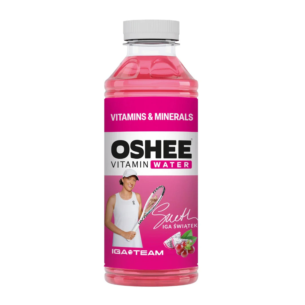 OSHEE Vitamin Water Minerals &amp; Vitamins Hrozny-Dragonfruit 555 ml