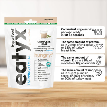 eatyx PEŁNOWARTOŚCIOWY POSIŁEK ZIELONA KAWA (1 porcja)