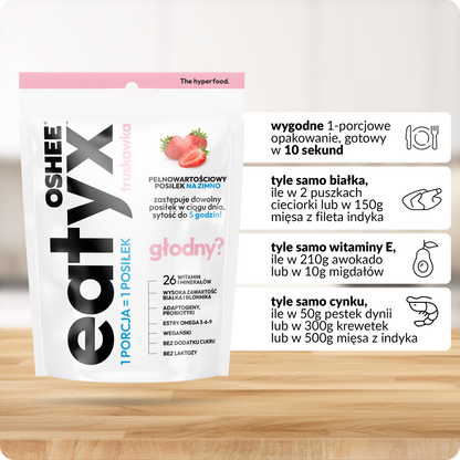 eatyx PEŁNOWARTOŚCIOWY POSIŁEK TRUSKAWKA 90g